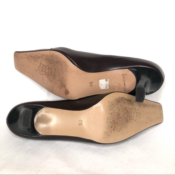 Peter Kaiser Brown Leather Heels - Picture 7 of 16